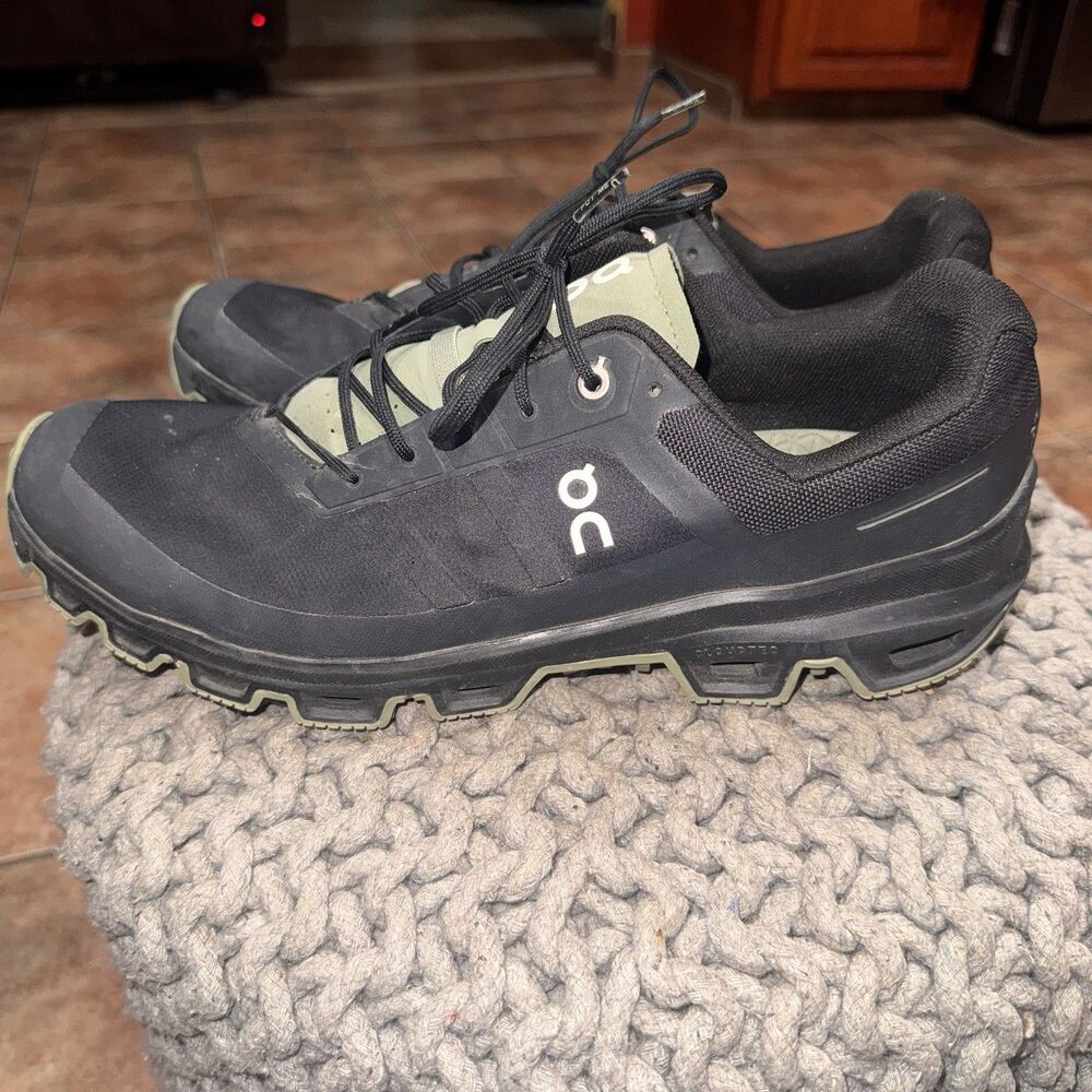 Men's On Cloudventure Black/Reseda, 12M Medium US